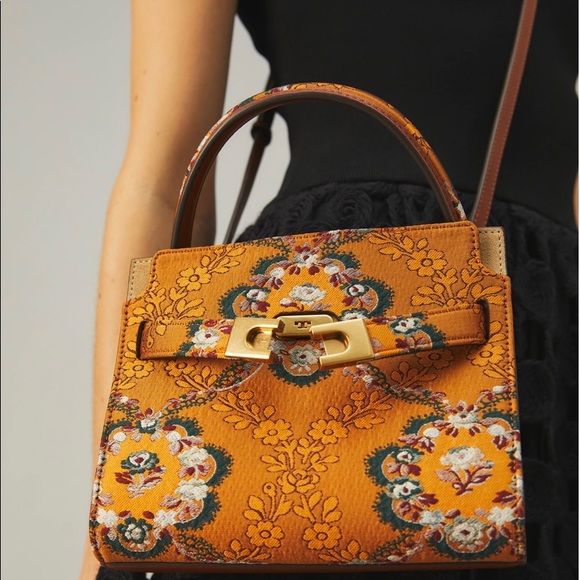 🚫SOLD🚫🌈NEW🏵Tory Burch Lee Radziwill petite double bag/satchel bag/crossbody - Picture 13 of 16